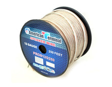 Charger l'image dans la galerie, American Terminal PROS12G250 250FT 12 Gauge PRO PA DJ Car Home Marine Audio Speaker Wire Cable