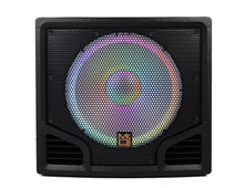 Load image into Gallery viewer, Mr. Dj PROSUB18LED 6000W PA DJ Club Powered Active Subwoofer with 2 Speaker Output with Party Show Led