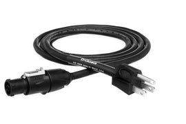 Hosa PRXN-115 Series True 1 Cable with REAN and Hosa NEMA 5-15P Connectors 15 feet