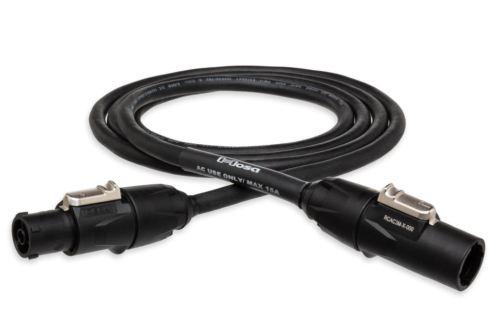 Hosa PRX-101.5 Series Power Cord with REAN Power X Connectors 1.5 feet