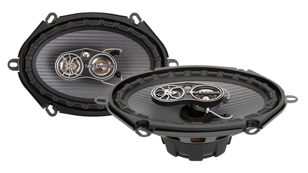 CV15BT Car Stereo + PS-65 & PS-57 Speakers + Harness Fit 1992-1996 Ford F-150