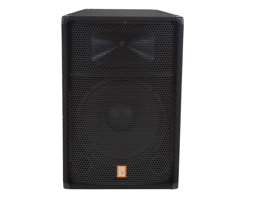 MR DJ PSS-1700 Single 15" Passive 2-Way DJ/PA PRO Audio Loudspeaker