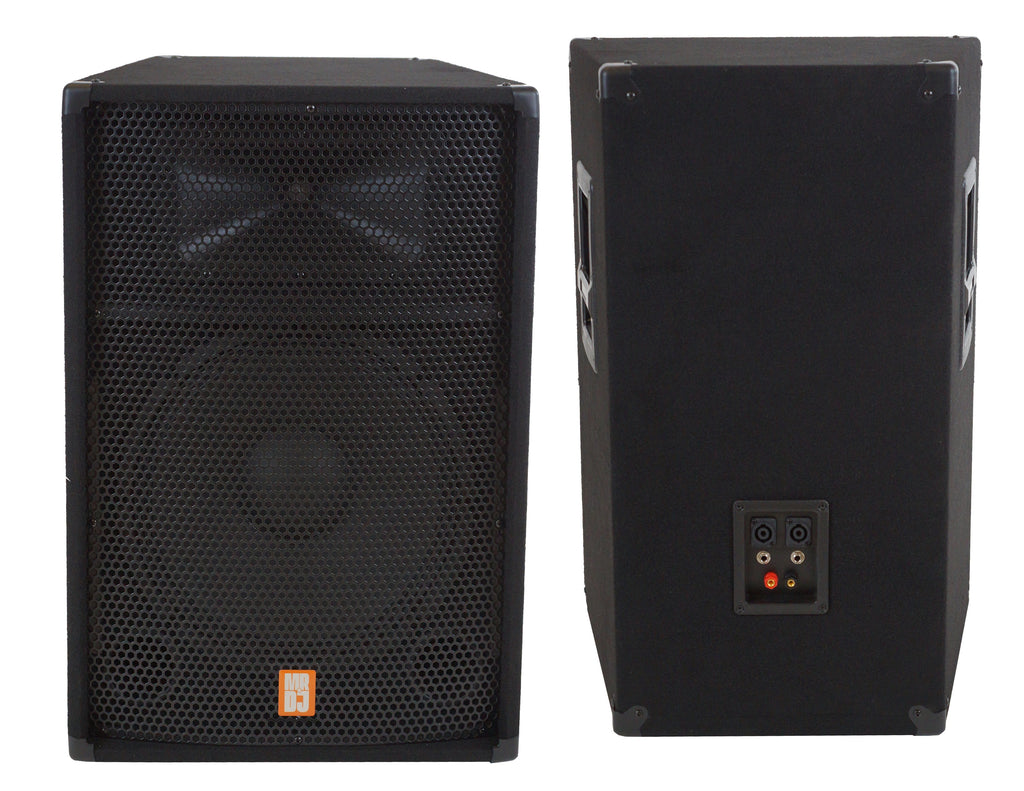 MR DJ PSS-1700 Single 15" Passive 2-Way DJ/PA PRO Audio Loudspeaker