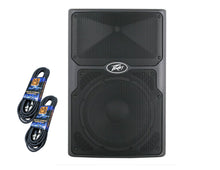 Charger l&#39;image dans la galerie, Peavey PVXP12 DSP Bluetooth 12&quot; 980W 12&quot; Powered Speaker 1.4&quot; Driver + 2 XLR Cable