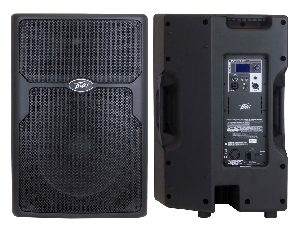 Peavey PVXP15 DSP Bluetooth 15" 980W Powered Speaker 1.4" Driver+ Speaker Stand