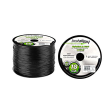 Load image into Gallery viewer, Install Bay PWBK181000 Primary Wire 18 Gauge All Copper Black Coil - 1000 ft