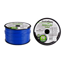 Load image into Gallery viewer, Install Bay PWBL16500 Primary Wire 16 Gauge All Copper Blue Coil - 500 ft