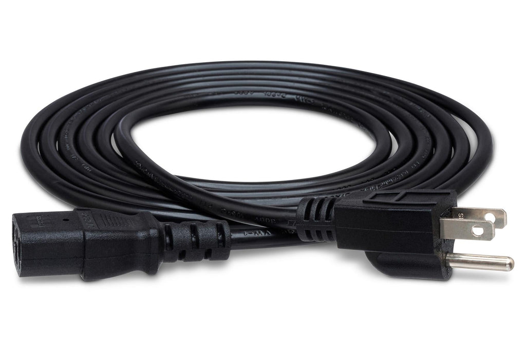 Hosa PWC-148 IEC C13 Power Cord 8 feet