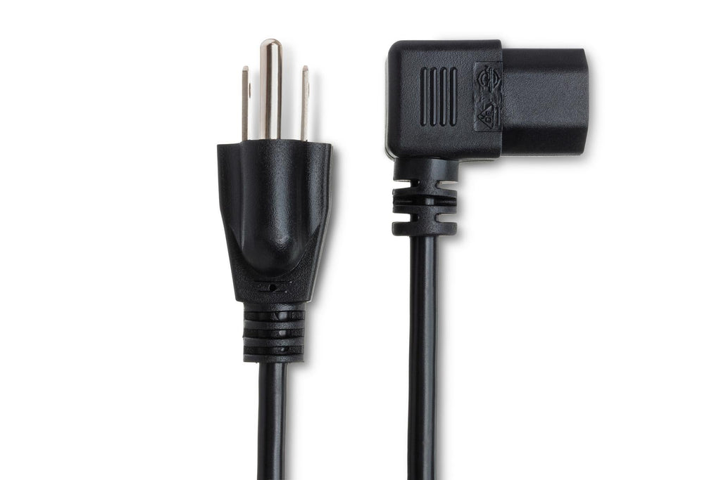 Hosa PWC-141.5R Right-angle IEC C13 Power Cable 1.5 foot