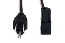 Charger l'image dans la galerie, Hosa PWC-143R Right-angle IEC C13 Power Cable 3 feet
