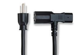 Hosa PWD-401 Piggyback IEC C13 Power Cable 1 foot