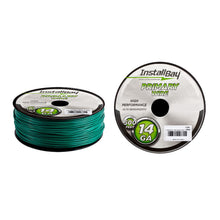 Charger l'image dans la galerie, Install Bay PWGN14500 Primary Wire 14 Gauge All Copper Green Coil - 500 ft