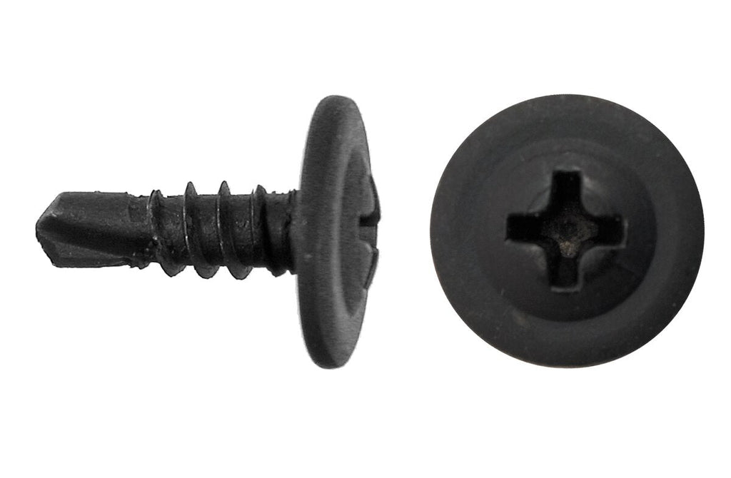 PAC PWH12 Phillips Modified Truss Head (Wafer) #8 x 1/2" Self-Drilling TEK Screws 500 Count