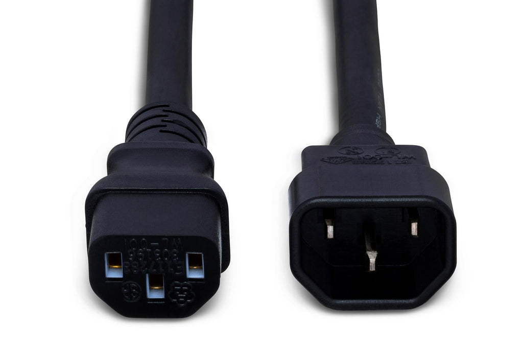 Hosa PWL-401.5 IEC C14 to IEC C13 Extension Cord 1.5 foot