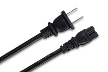 Charger l'image dans la galerie, Hosa PWP-461 NEMA 1-15P to IEC C7 Polarized Power Cord 8 foot