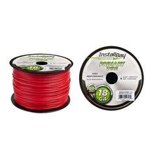 Load image into Gallery viewer, Install Bay PWRD181000 Primary Wire 18 Gauge All Copper Red Coil - 1000 ft