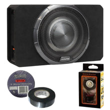 Charger l'image dans la galerie, Alpine PWV-SB10 10" BassRev Powered Subwoofer Enclosure Bundle