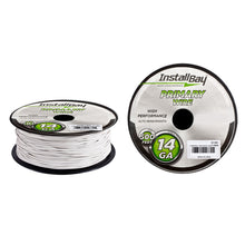 Load image into Gallery viewer, Install Bay PWWT14500 Primary Wire 14 Gauge All Copper White Coil - 500 ft