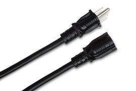 Hosa PWX-415 14-gauge NEMA 5-15P to NEMA 5-15R Power Extension Cord 15 foot
