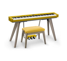 Load image into Gallery viewer, Casio BG-50HM Adjustable Piano Bench - Harmonious Mustard