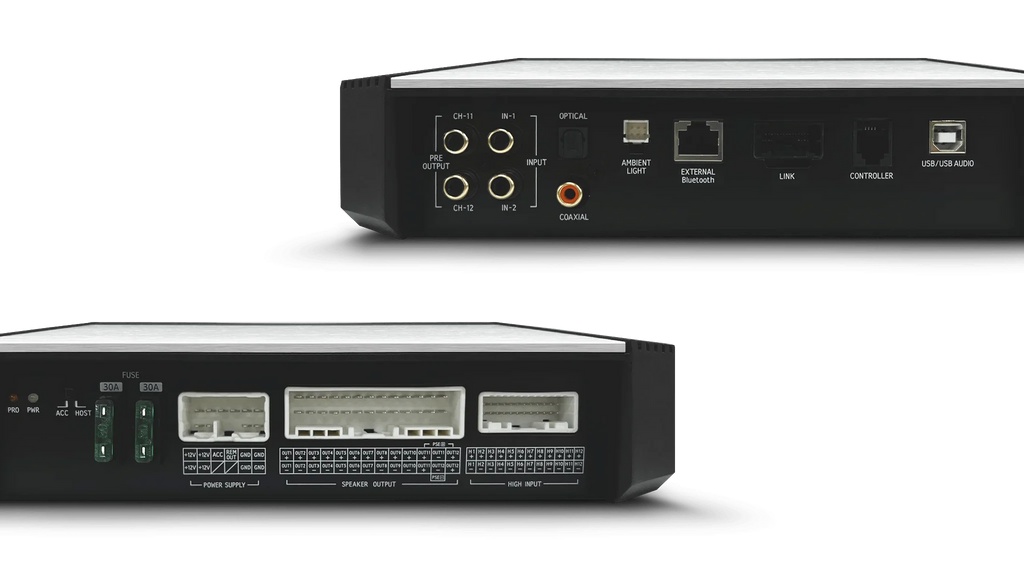 Alpine PXE-X121-12EV 12-Channel Hi-Res Digital Sound Processor and Amplifier
