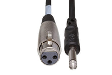 Load image into Gallery viewer, Hosa PXF-110 XLR Female to 1/4" TS Male Unbalanced Interconnect Cable 10 foot