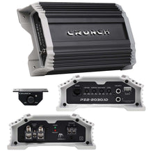 Charger l&#39;image dans la galerie, Crunch PZ2-2030.1D 2000 Watt Mono Amplifier 1 Ohm Stable Car Audio Amplifier