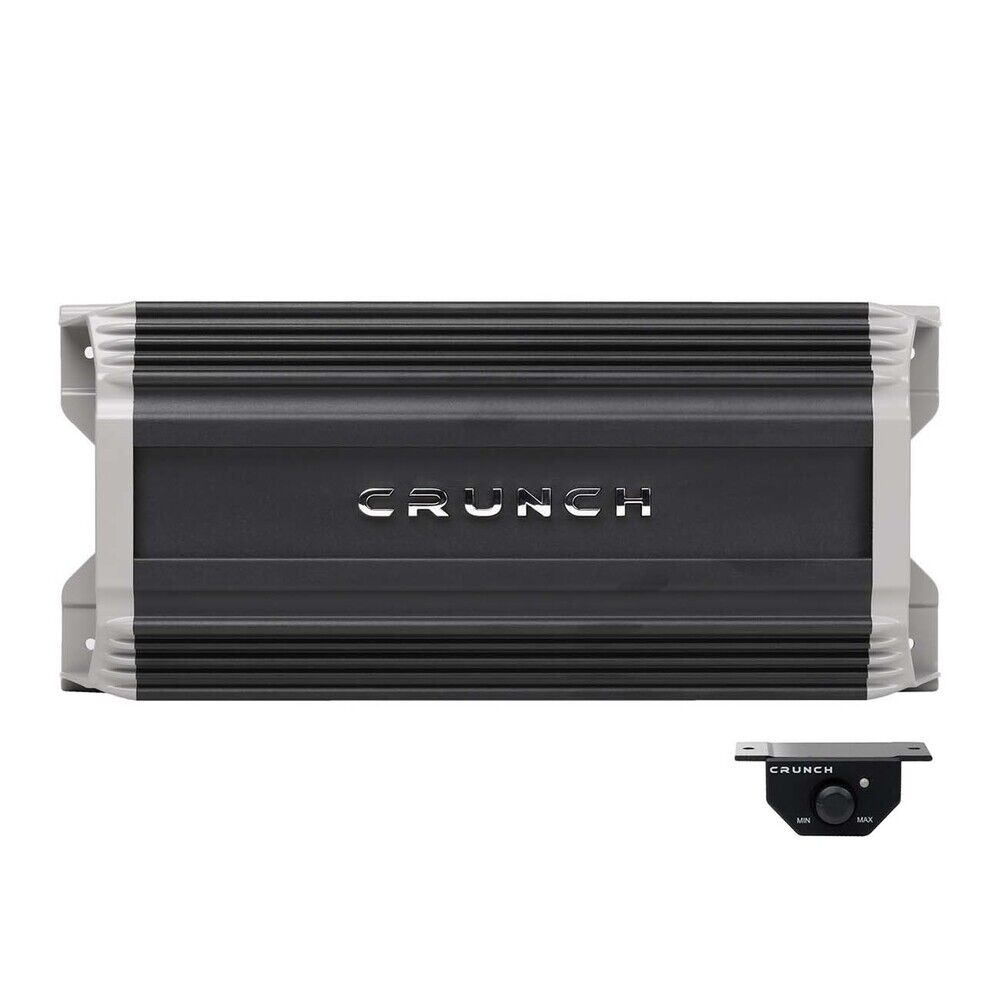 Crunch PZ2-3030.1D 3000 Watt Mono Amplifier 1 Ohm Stable Car Audio Amplifier