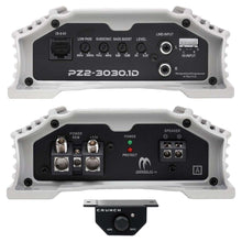 Charger l&#39;image dans la galerie, Crunch PZ2-3030.1D 3000 Watt Mono Amplifier 1 Ohm Stable Car Audio Amplifier