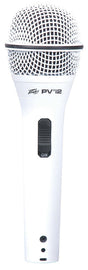 Peavey PV®i 2W Microphone – XLR cable Dynamic Vocal Microphone with XLR Cable - White