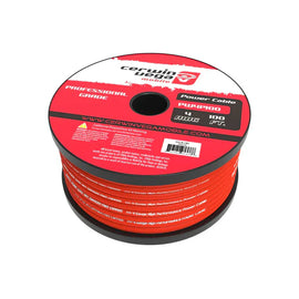 Cerwin Vega PW4P100 Power Wire 4 Gauge, OFC, Frost Red 100FT Spool