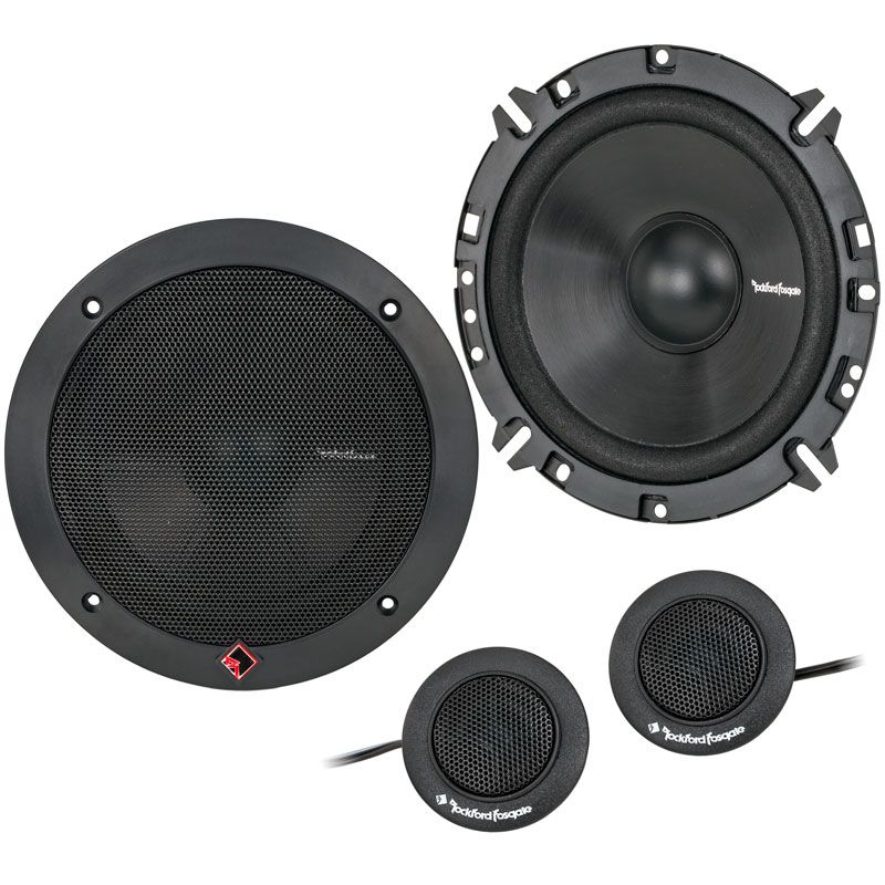 Rockford Fosgate PRIME R165-S 160W Peak 80W RMS 6.5" 2-Way PRIME Series Component Car Audio Speaker System