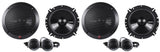 2 Rockford Fosgate PRIME R165-S 160W Peak 80W RMS 6.5