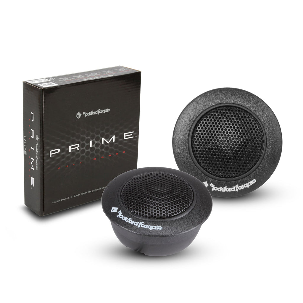 Rockford Fosgate Prime R1T-S 1-Inch Tweeter Kit 160W Peak (80W RMS)