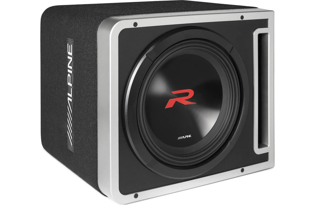 Alpine R2-SB10V 750W RMS 10" Halo Series Linkable Ported Loaded Subwoofer Enclosure