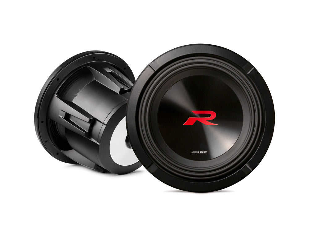 2 Alpine R2-W10D2 10" Type-R 2250w Dual 2-Ohm Car Audio Subwoofers Subs