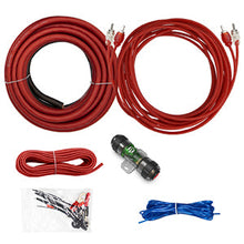 Charger l'image dans la galerie, Raptor R3A8 VICE SERIES 300W 8 AWG Amp Kit with RCA Cable