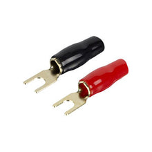 Charger l'image dans la galerie, Raptor R810ST MID SERIES 8 AWG Gold Spade Barrier Terminals