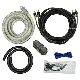 Raptor R5A01 PRO SERIES 3800W 1/0 AWG Amp Kit with RCA Cable