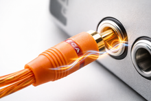 Charger l'image dans la galerie, 10 Absolute RCA3OR 3ft Orange RCA Cable 100% OFC Oxygen Copper 2-Ch Stereo Interconnect Twisted Pair Noise Reduction Gold-Plated Connectors HiFi Audio Cable for Car/Home Audio
