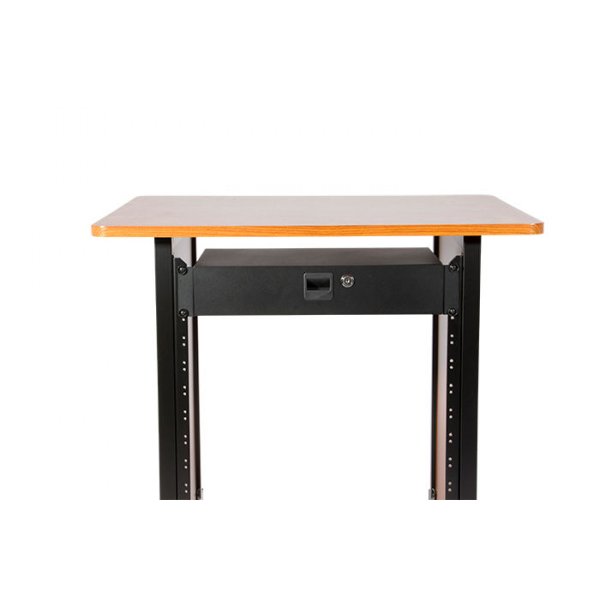 On-Stage RDLS2000 2U Locking Rack Drawer (Shallow)