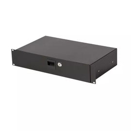 On-Stage RDLS2000 2U Locking Rack Drawer (Shallow)