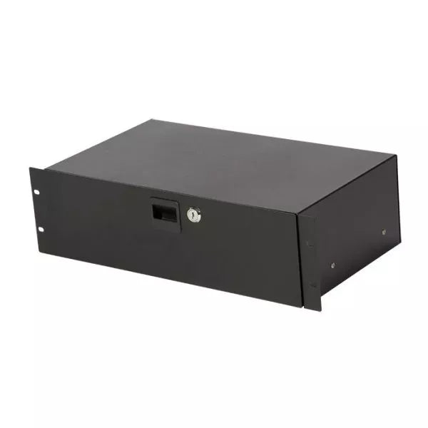 On-Stage RDLS3000 3U Locking Rack Drawer (Shallow)