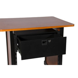 On-Stage RDLS4000 4U Locking Rack Drawer (Shallow)