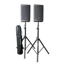 Charger l'image dans la galerie, Gator Rok-It RI-SPKRSTDSET-200-AL Aluminum Tripod Speaker Stand Set with Bag