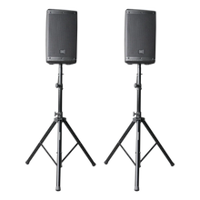 Charger l'image dans la galerie, Gator Rok-It RI-SPKRSTDSET-200-AL Aluminum Tripod Speaker Stand Set with Bag