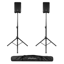 Charger l'image dans la galerie, Gator Rok-It RI-SPKRSTDSET-250-AL Aluminum Tripod Speaker Stand Set with Deluxe Bag