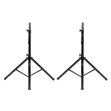 Charger l'image dans la galerie, Gator Rok-It RI-SPKRSTDSET-250-AL Aluminum Tripod Speaker Stand Set with Deluxe Bag