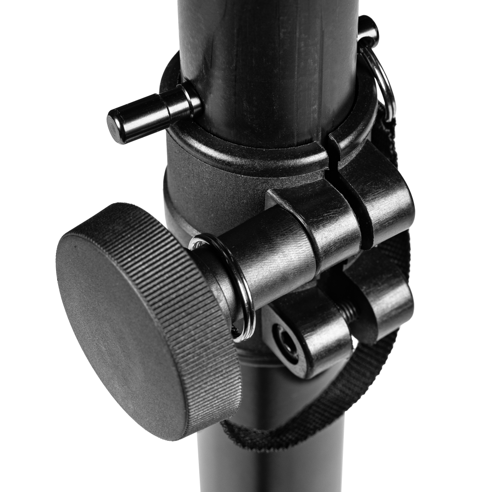 Gator Rok-It RI-SPKRSTDSET-250-AL Aluminum Tripod Speaker Stand Set with Deluxe Bag
