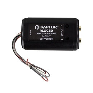 Raptor RLOC60 PRO SERIES 2 Channel Line Output Converter